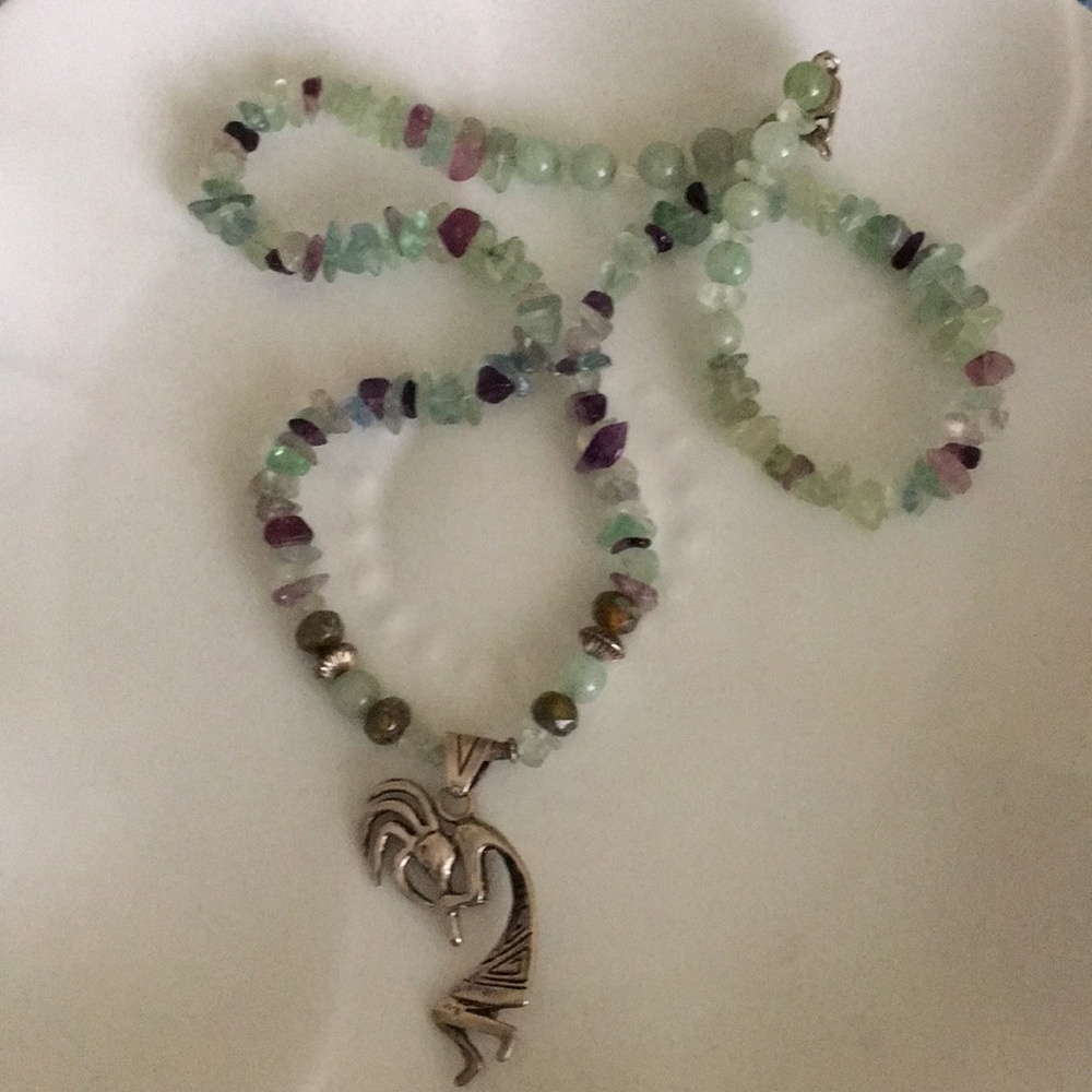 Kokapelli necklace